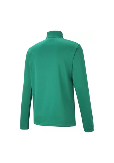 Puma Teamrise 1/4 Zip Top Erkek Futbol Antrenman Uzun Kollu Tişört 65739405 Yeşil 001