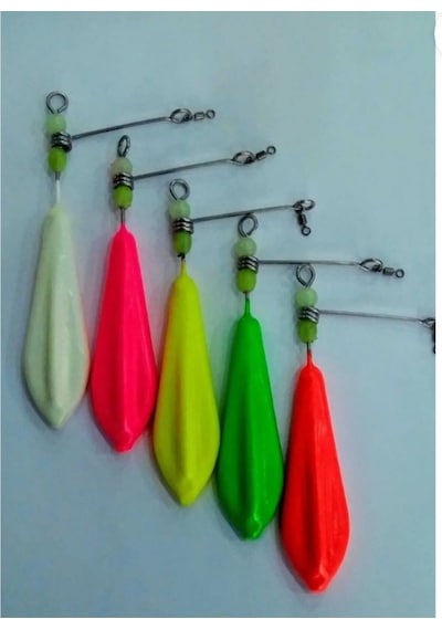 Surfcasting Kollu Fosforlu Yüzen Kurşun 100gr