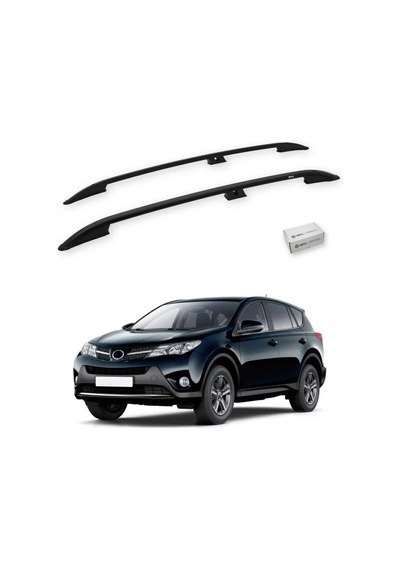 Turtle Toyota Rav4 Xa40 2013-2018 Tavan Çıtası Crown Siyah