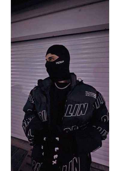 Flexus Reflektörlü Balaclava Kar Maskesi Ski Mask-maske-balaklava-buff-boyunluk Siyah