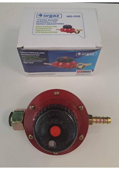 Orgaz Yüksek Basınç Numaralı Lpg Sanayi Dedantörü / Tüp Dedantörü - 8mm