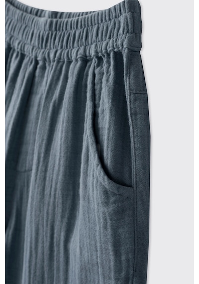 Erkek Çocuk Beli Lastikli Müslin İndigo Pantolon 5769775 2511BK04017