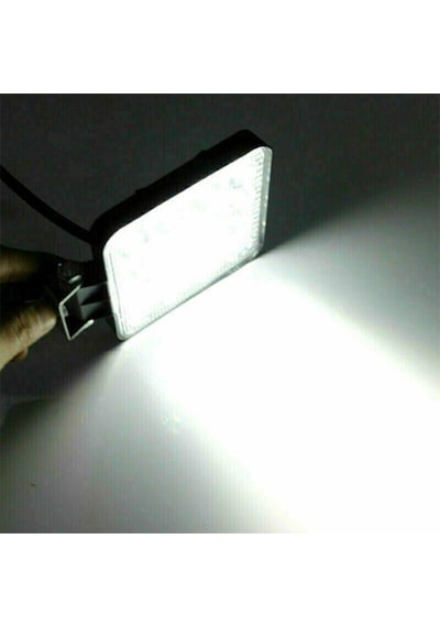 16 Led 48W Off Road Sis Farı Lambası Kare Gemi Tekne Slim 12V (271470663)