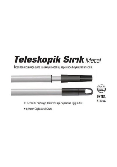 Teleskopik Sırık 6 Metre 0,750 L