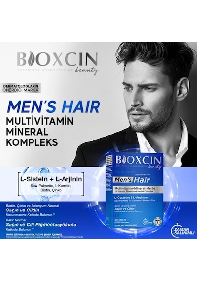 Bioxcin Beauty Men's Hair 30 Tablet