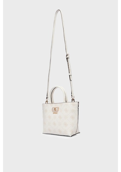 Guess Emelie Logolu Çıkarılabilir Askılı Çanta Hwgp9928750 Bayan Çanta Hwgp99 28750 Wlo Beyaz
