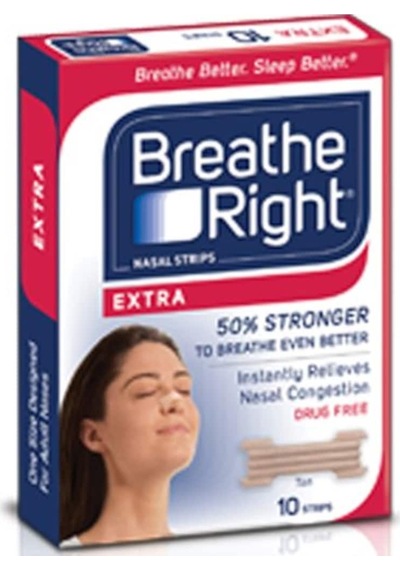 Breathe Right Extra Burun Bandı 10 Adet