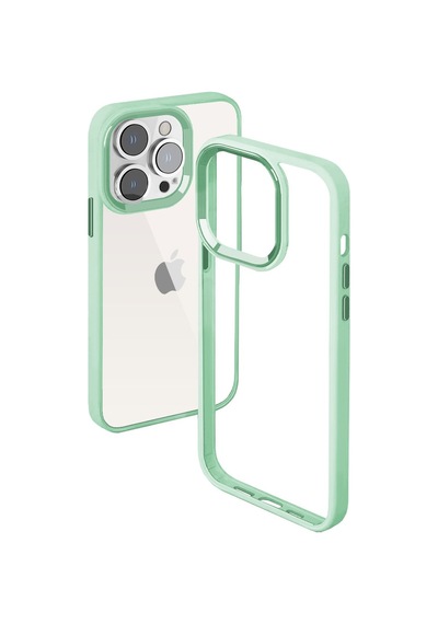 Buff Apple Uyumlu iPhone 14 Pro Max Yeni Havalı Tampon Kılıf Mor