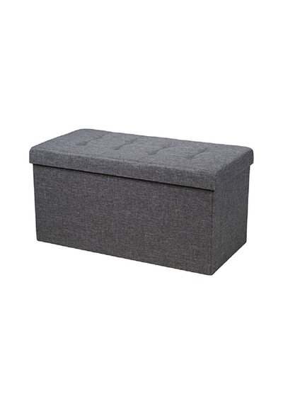 Sandıklı Bench / Çamaşır & Oyuncak Kutusu 30 60 Cm-125 Gri