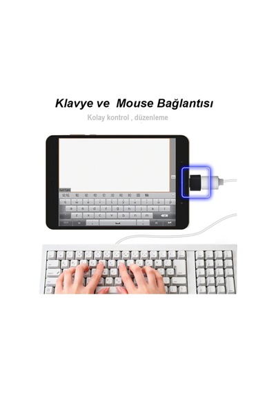 Usb Type-C Dönüştürücü Otg Çevirici Adaptör Xiaomi - Samsung Uyumlu
