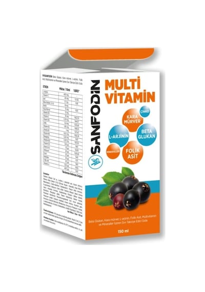 Sanfodin Multvitamin Şurup 150 Ml