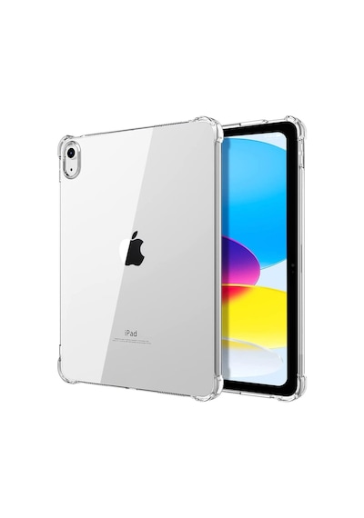 Apple Uyumlu iPad 10. Nesil 10.9" Kılıf Darbelere Dayanıklı Şeffaf Kapak A2696 A2757 A2777