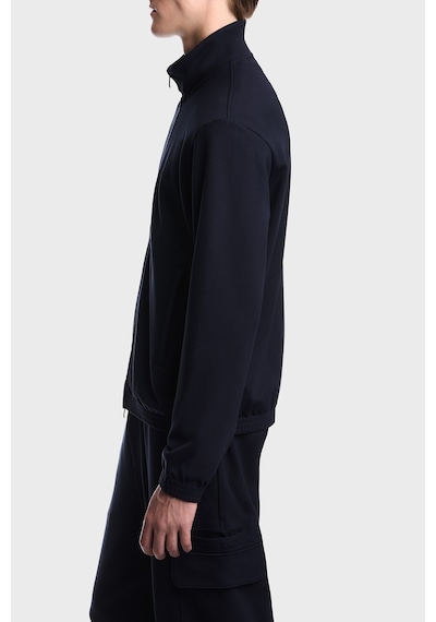 Emporio Armani Logolu Dik Yaka Tam Fermuarlı Sweat Erkek Sweat Em006320 Af27655 Ub118 Lacivert