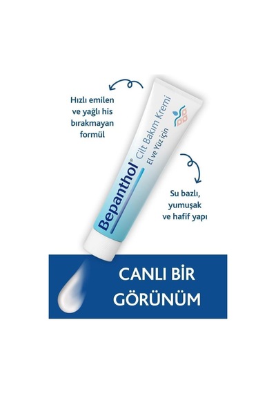 Bepanthol Cilt Bakım Kremi El ve Yüz İçin 100gr