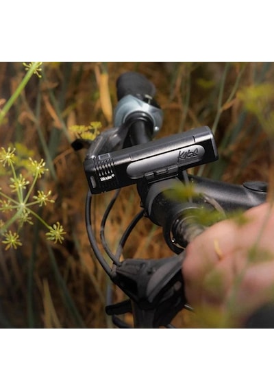 Knog Blinder Bisiklet Ön Arka Far Seti 700 Lumen Square 100 Usb Şarjlı Siyah