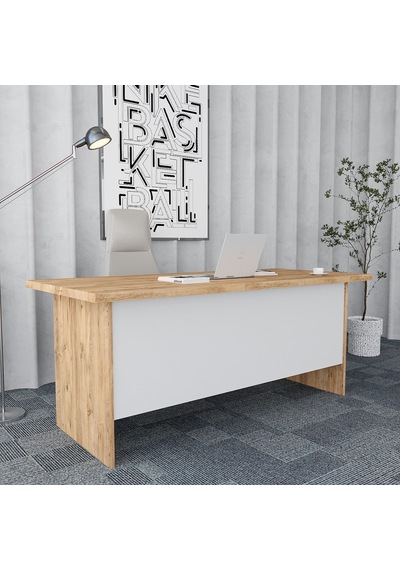 Bubble 5'li Ofis Takımı  Model 5 Çam Beyaz