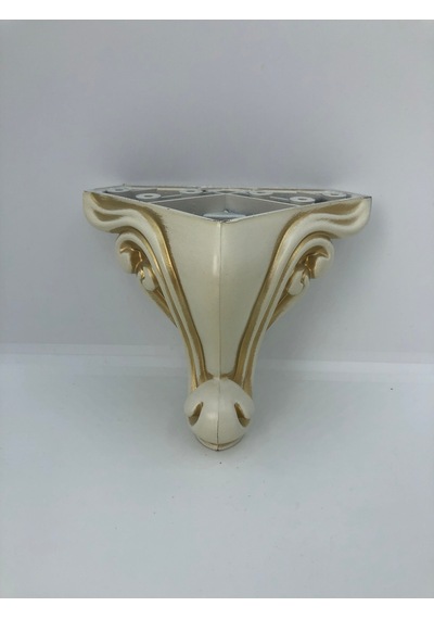 PLASTİK,10*9*9 CM KREM-GOLD DOLAP,KOLTUK,MOBİLYA AYAĞI (4ADET)