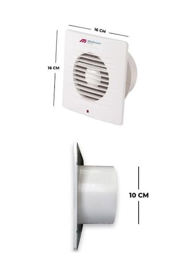 Mutlusan Me-fan 100 Aspiratör Beyaz