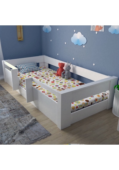 Herseycik Ninnimo Montessori Mdf Karyola Beyaz M7 - Y 1016 Beyaz