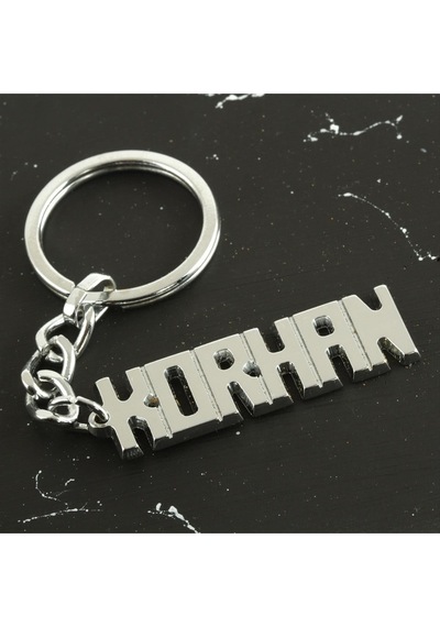 Korhan - 856 - - Edntrend - İsimli Anahtarlık Çok Renkli