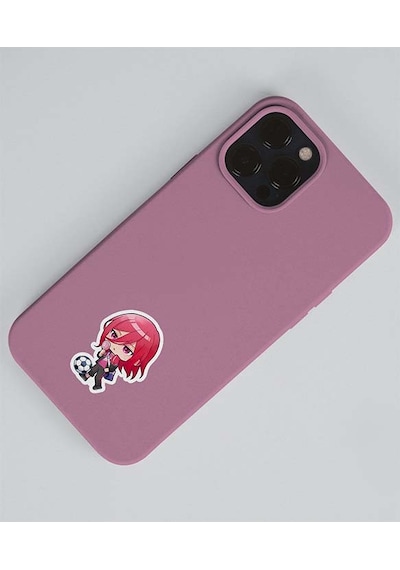 Parlak Kağıt -2li Hyoma Chigiri-bluelock-parlak Kağıt -2li Sticker Set-telefon Süsleme Blue Lock Kırmızı
