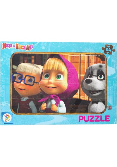 Maşa Koca Ayı 24 Parça Puzzle