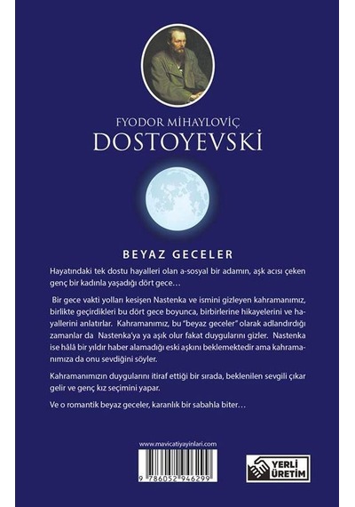 Beyaz Geceler - Dostoyevski - Maviçatı (dünya Klasikleri)