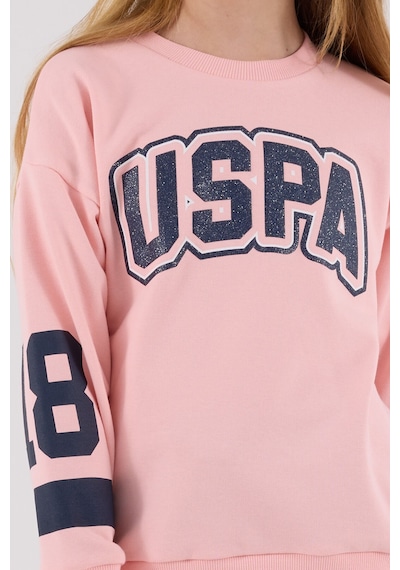 U.S. Polo Assn. U.s. Polo Assn Kız Çocuk Pembe Eşofman Takımı Us2321-c-v2 Pembe