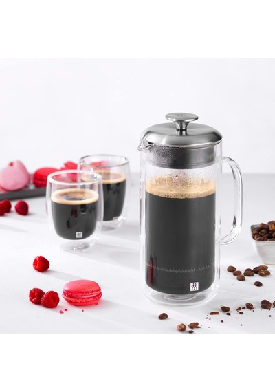 Zwilling Çift Camlı 2'li Espresso Bardak Seti, Şeffaf, 80 Ml Diğer