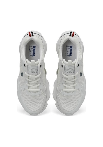 U.s. Polo Assn. Bob Wmn 5fx Kadın Beyaz-lacivert Sneaker Ayakkabı Beyaz