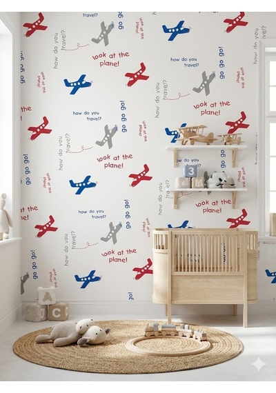 Zımmer 12682 Looney Tunes 5m2 Duvar Kağıdı Çok Renkli