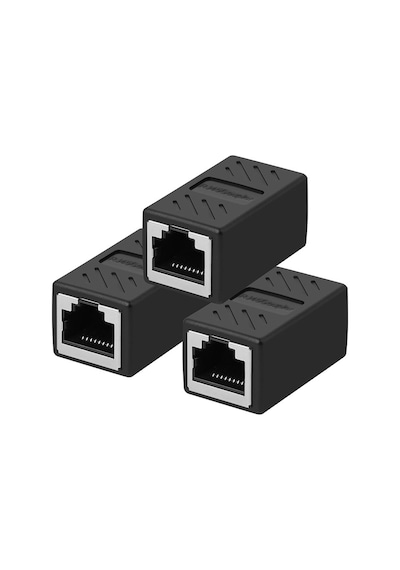 Rj45 Dişi Dişi Ara Bağlantı Konnektör Cat5,6,7 Kabloları İle Uyumlu