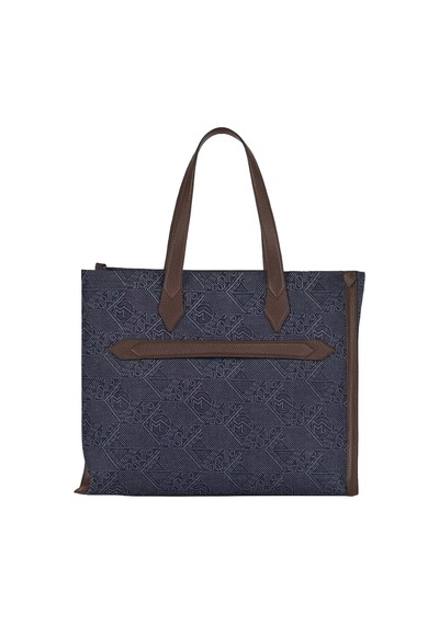 Montblanc 4810 Denim El Çantası 221588 Mavi