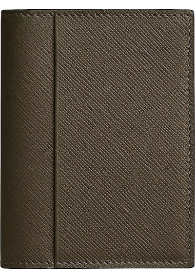 Mont Blanc Montblanc Sartorial Deri 4 Bölmeli Kartlık 221346 Haki