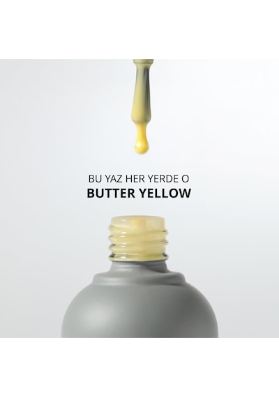 Momo Professional Limited Edition Butter Yellow French Cover Rubber Base Coat 10 Ml