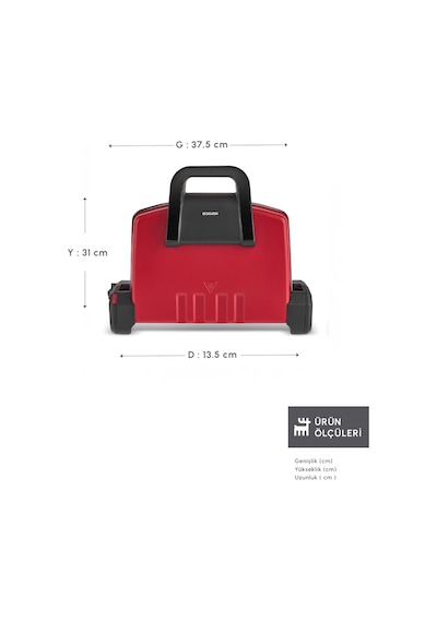 Karaca Future Essential 1800 W Tost Makinesi