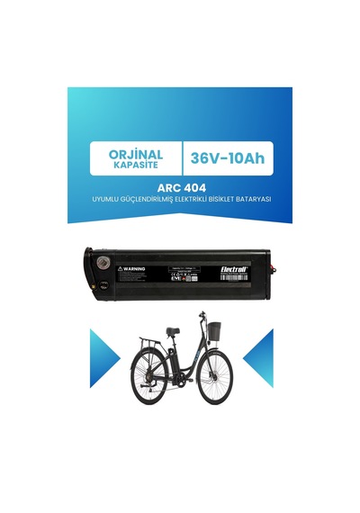 Arc 404 Uyumlu 36v 10ah Güçlendirilmiş Batarya