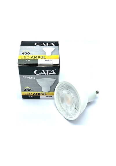 Cata CT-4215B Led Çanak Ampül 7W Beyaz GU10 Duylu