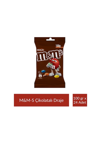 M&m's Çikolatalı Draje 100 Gr X 24 Adet