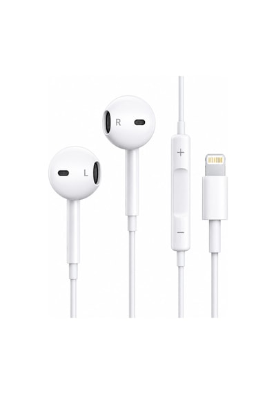 Lightning Mikrofonlu Kablolu Kulak İçi Kulaklık İphone 14 13 12 11 X Xr 8 7 Uyumlu Stereo Ses Çağrı Kontrollü