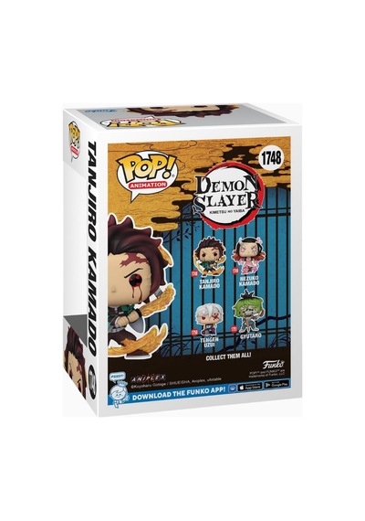 Funko Pop Animasyon: Demon Slayer, Tanjiro Kamado Sun Breathing Vinil Koleksiyon Figürü Karakter Figürü