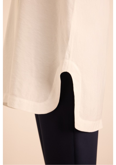 Aker Basic Tunik Beyaz Beyaz