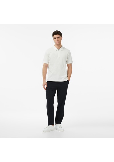 Nautica Erkek Krem Regular Fit Çizgili Polo Yaka T-shirt Çizgili K65232t Krem