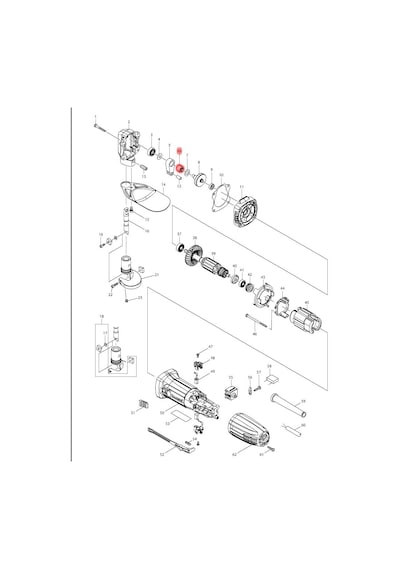 Makita JS1602 İğne Rulman Ürün Kodu 212063-6