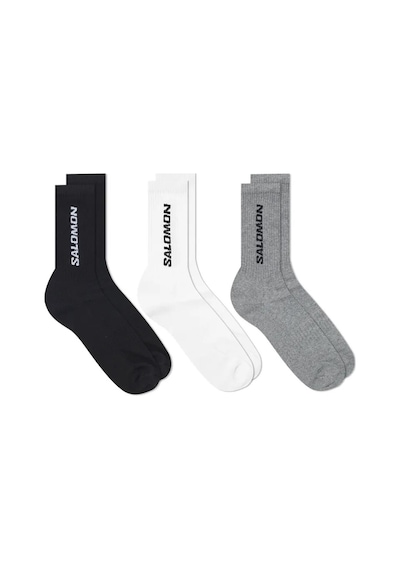 Salomon Lc2086200 Everyday Crew 3-pack Renkli Siyah - Beyaz - Gri