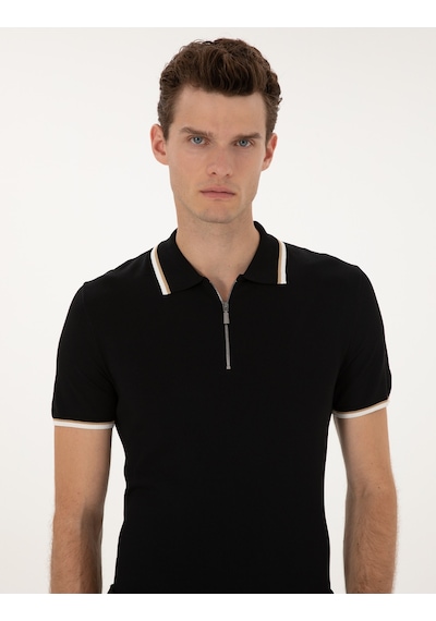 Pierre Cardin Erkek Siyah Kazak /triko 50315745-vr046 Siyah