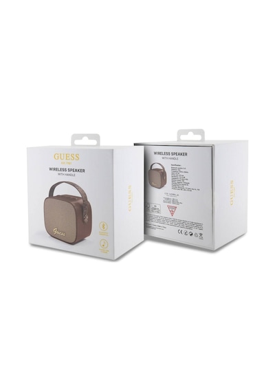 Guess Askılı Pu Deri 5 W Bluetooth Speaker Siyah