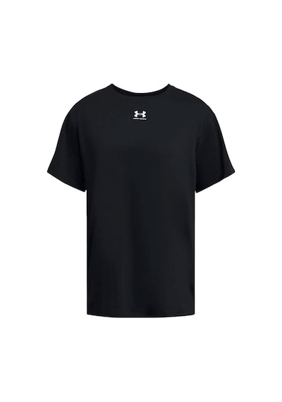 Under Armour Campus Oversize Ss Kadın T-shirt 1387193-001 Siyah-siyah