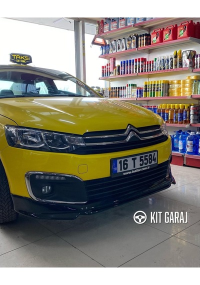 Kit Garaj Citroen C-elysee 2017-2023 Boyasız Plastik Ön Ek