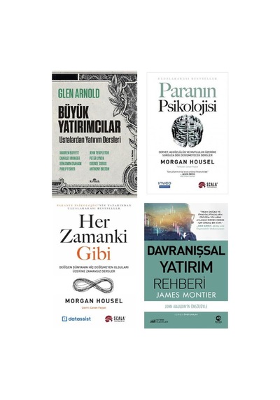 Buyuk Yatirimcilar-paranin Psikolojisi-her Zamanki Gibi-davranissal Yatirim Rehberi 4 Set